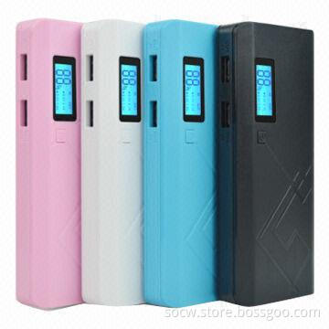 Dual USB Port Power Banks for iPhone with 12,000mAh
